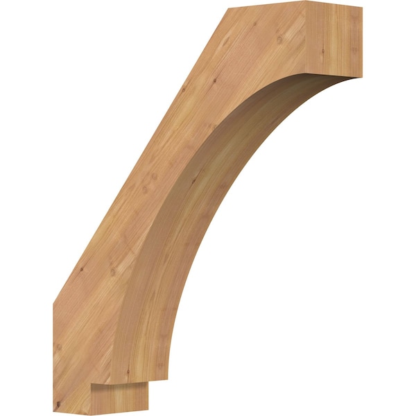 Ekena Millwork 5 1/2"W x 22"D x 26"H Imperial Smooth Knee Brace, Western Red Cedar BRC06X22X26IMP00SWR - main